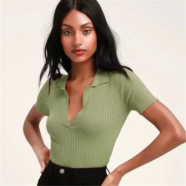 

women's t-shirt deep v neck women sweaters and pullovers winter pink gray knitted warm jumper slim stretch sweater female, White