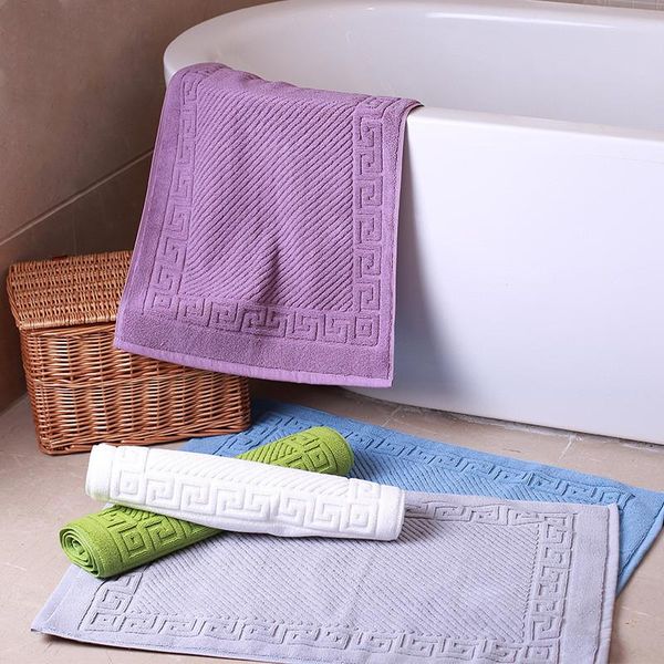 

retro stripe towel mat bathroom floor cotton bath mats