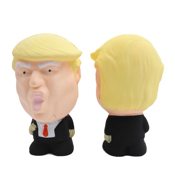 

jumbo donald trump squishy slow rising phone strap squeeze toy novelty stress relief kids doll decor squeeze fun joke props gift