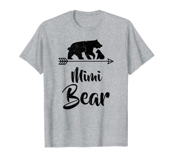 

mimi bear t-shirt gift mother's / father's day, White;black