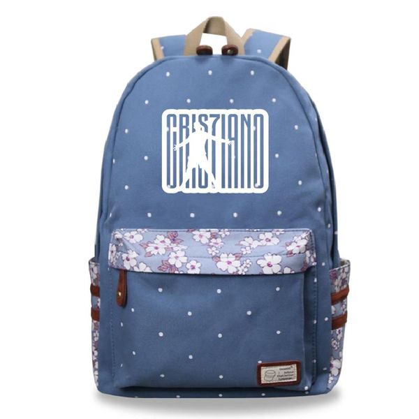 

backpack cristiano ronaldo cr7 women men fashion school backpacks for girls kids