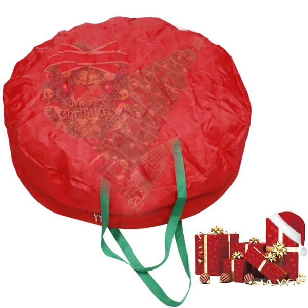 

storage bags oxford cloth christmas wreath bag 30inch xmas wreaths large for storing tree garland home