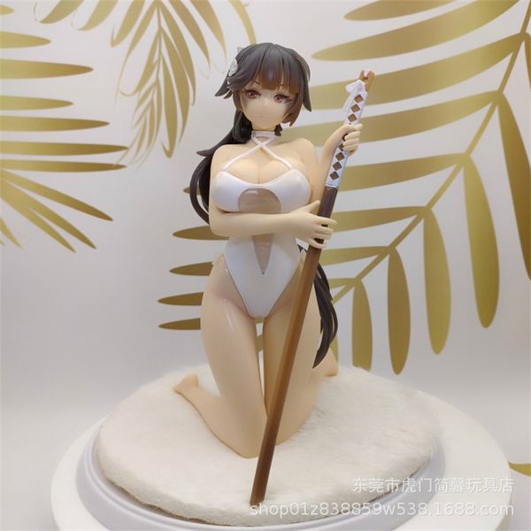 

motherland version of blue route kaohsiung mastiff beach rhapsody female handmade model decoration animation doll