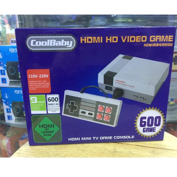 

coolbaby out retro classic game player tv video consoles childhood /500/620 double handle control portable players