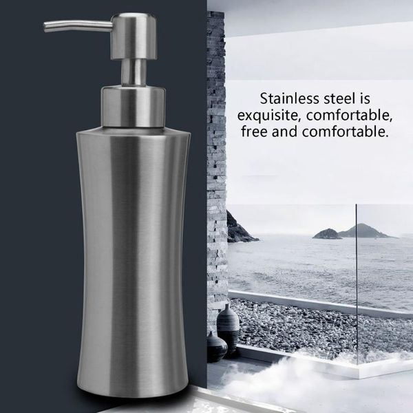 

stainless steel lotion bottle rose gold shower home daily multi-function adjustable spray 220ml storage bottles & jars