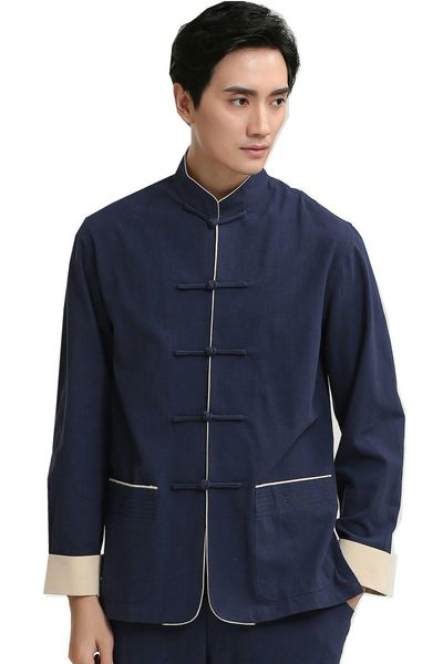 

ethnic clothing shanghai story chinese traditional men oriental mens tangzhuang tai chi shirt kungfu for man, Red