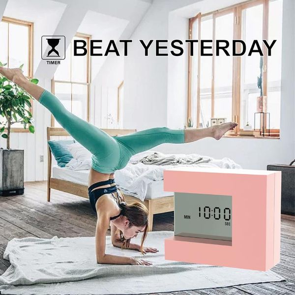 

desk & table clocks cloxk electronic alarm clock calendar with count down timer and watch battery digital