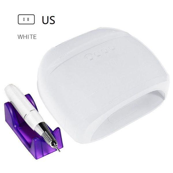 

nail drill & accessories 4 in 1 multifunctional manicure potherapy lamp high-power 72w rechargeable polishing machine h39