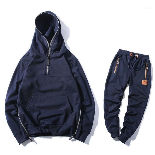 

drop men's casual long sleeve sport set autumn spring mens clothes couple hoodies s-3xl1, Gray
