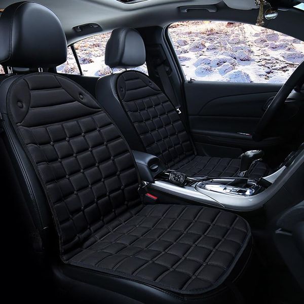 

car seat covers 2pcs heated cushion winter heating cover temperature controller heater warmer auto