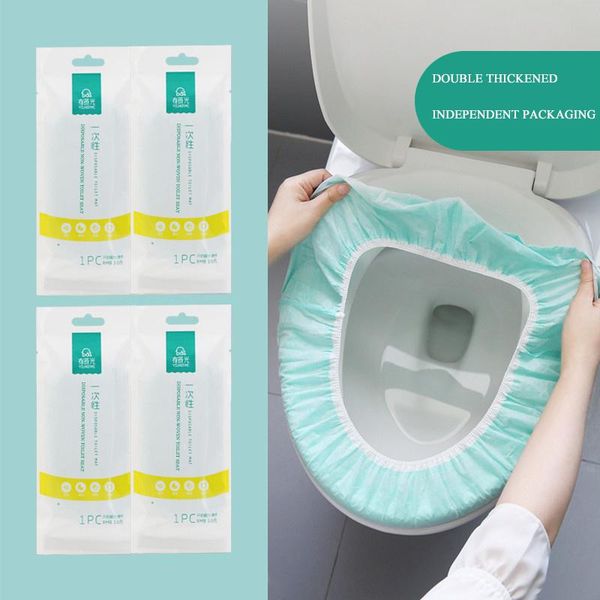 

toilet seat covers disposable non-woven mat travel full cover home