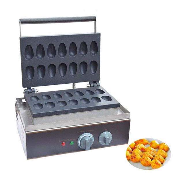 

bread makers jamielin commercial 14 holes bird eggs fried snack baker machine electric quail iron mold maker