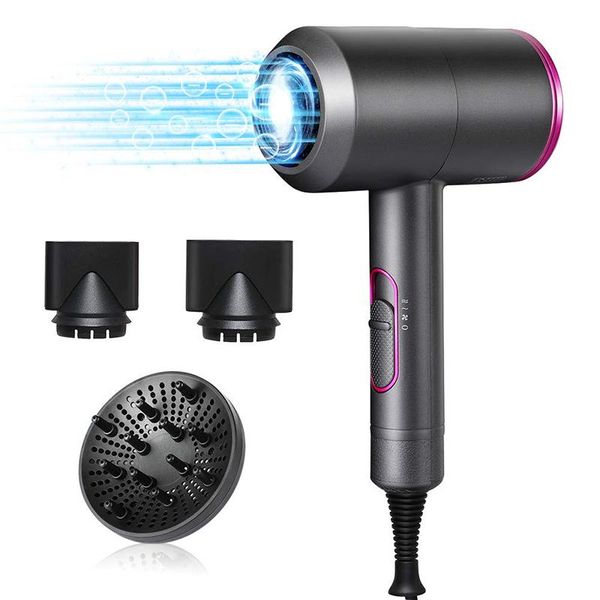 

electric hair brushes dryer professional strong wind salon with cold negative ionic hammer blower