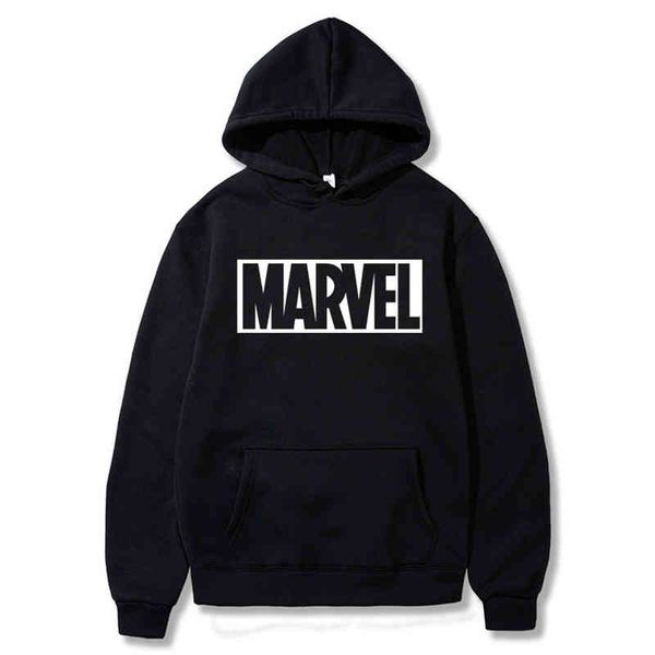 

marvell black long sve sweatshirt men's sportswear
