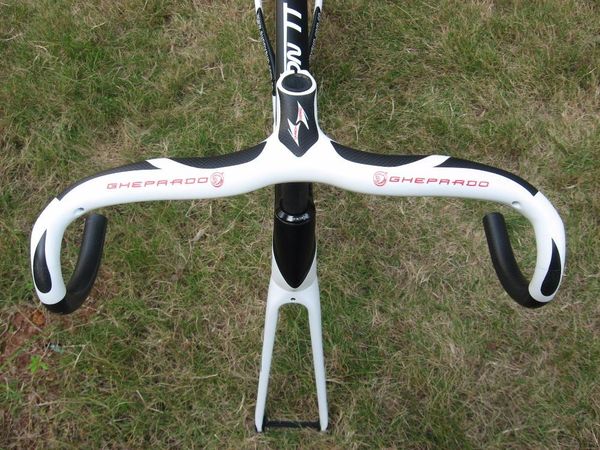 bike frames special discount ghepardo carbon handlebar white