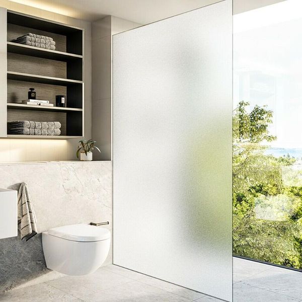 

window stickers film bathroom door privacy bath sticker room pvc frosted 40*200cm