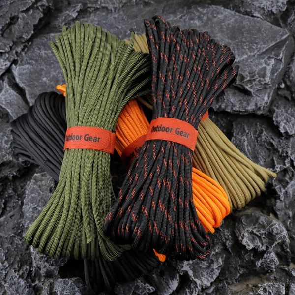 

outdoor gadgets 31m multifunctional upgraded version of full polyester 11 core umbrella rope camping wind rrope rescue binding clothesline