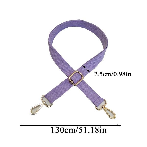 

bag parts & accessories replacement belt women shoulder strap diy adjustable solid color messenger handbag handle, Black