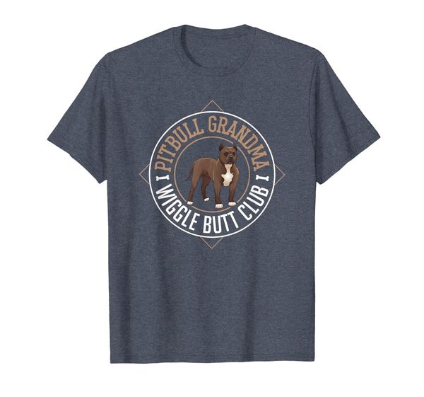 

Pitbull Grandma Shirt Funny Mothers Day Pit Bull Wiggle Butt, Mainly pictures