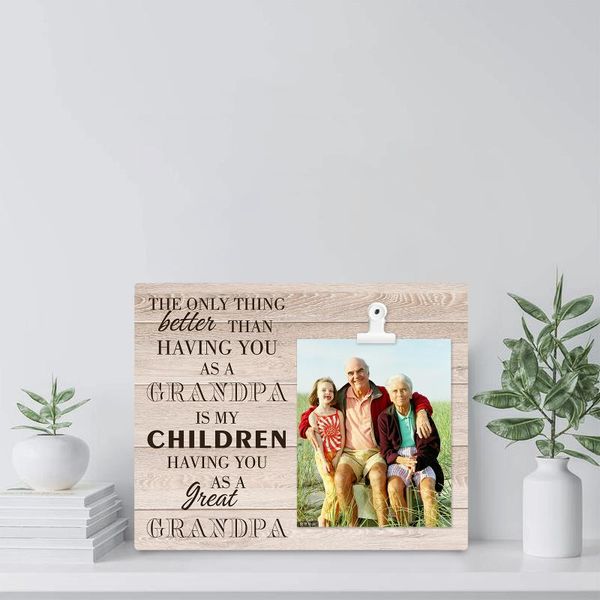 

frames personality po customized frame natural wood display stand deskornaments wooden home decor