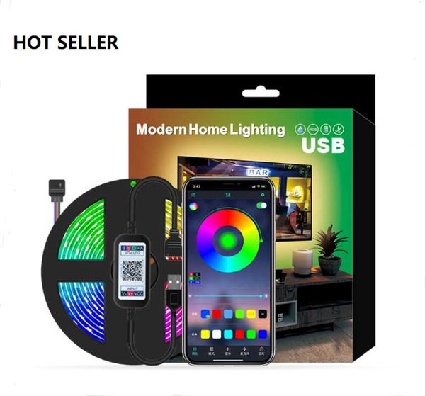 

strips tv background led light with usb 5v smd 17 keys low voltage colorful bar