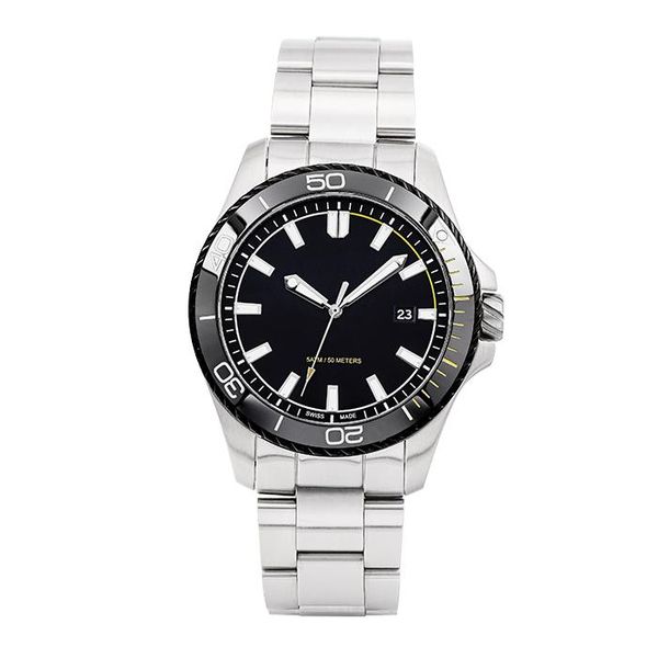 

wristwatches stainless steel quartz watch black swiss men's, Slivery;brown