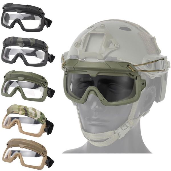 

outdoor eyewear tactical paintball windproof anti fashion fog goggles cs wargame fits for helmet