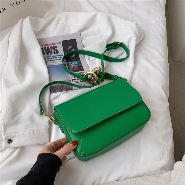 

evening bags thick chain design small pu leather flap crossbody shoulder for women 2021 beautiful fashion ladies travel handbags purse