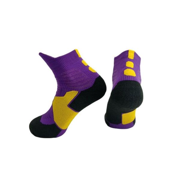 

sports socks basketball thermal winter thick compression ski tubing outdoor fitness sweat towel sock, Black