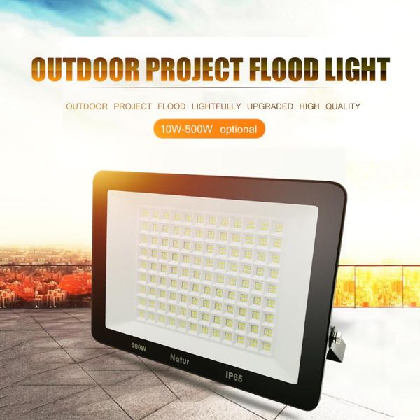 

50w 100w 200w 300w 500w 600w led floodlight outdoor 220v ip66 waterproof spotlight modern light aluminium flood floodlights