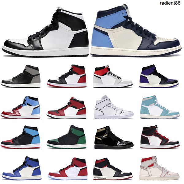 

chicago 1s basketball shoes for men high 1 black metallic gold banned volt twist mens women trainers sneakers sports shoes