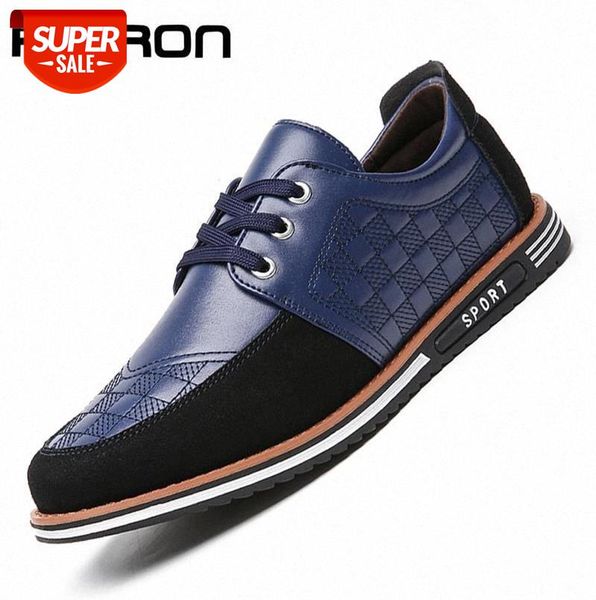 

autumn genuine leather men casual shoes breathable lace-up oxfords dress business formal wedding party big size shoes zapatos #564m