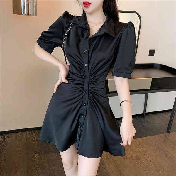 

dress fashion casual sun female solid, Black;gray