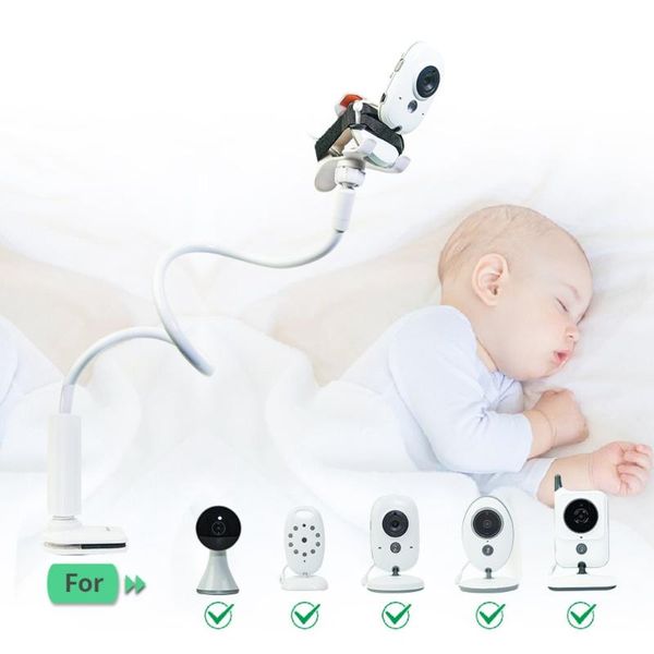 

cell phone mounts & holders multifunction universal camera holder stand for baby mount on bed cradle adjustable long arm bracket