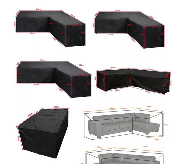 

tents and shelters outdoor courtyard rainproof sofa cover garden corner furniture square v waterproof rain