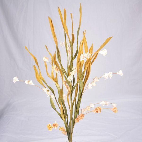 

rose bouquet peony artificia fowers wedding home decoration fake fowers pampas high quaity dried fowers babysbreath