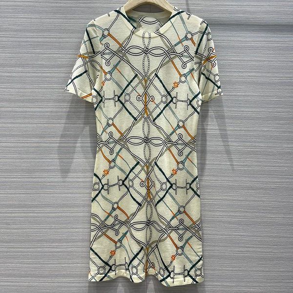 

casual mini women dress 2021 summer print short sleeve elegant wool dresses, Black;gray