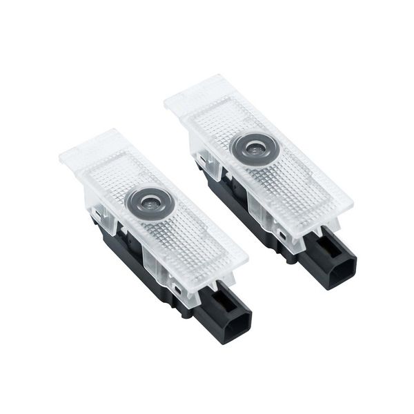 

2x/set car led door welcome light logo projector courtesy lamp for dodge challenger