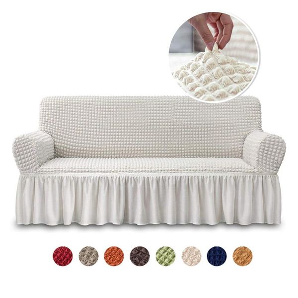 Camas de cadeira Sofá Slipcover de capa européia de poltrona sofá duplo assento floral moderno sala de estar móveis de protetor
