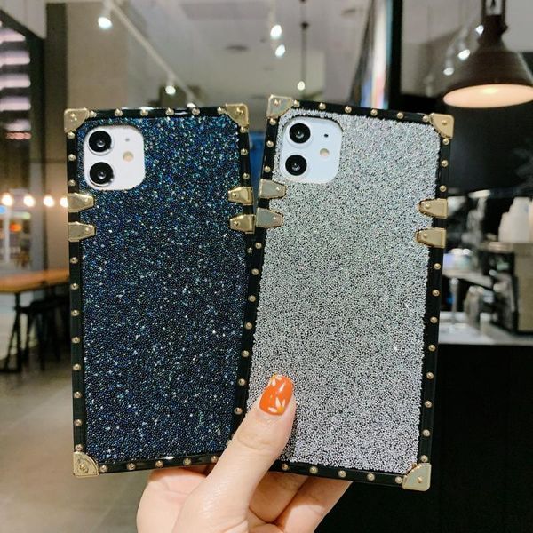 

case for simple square lg stylo 7 6 5 4 4g 5g k51 k61 japanese and korean style starry twinkle diamond pearl light simplicity cell phone pou