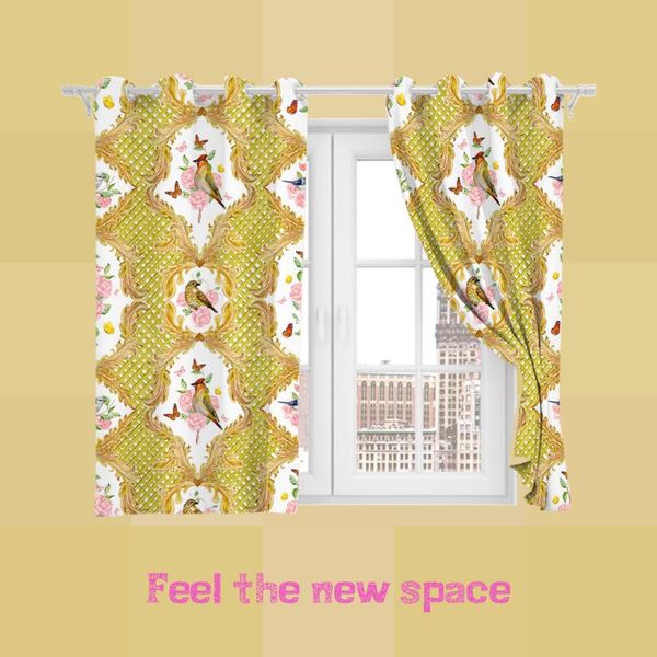 

curtain & drapes punch hook blackout modern customized full shade sunscreen blinds for windows home kitchen bedroom livingroom decoration