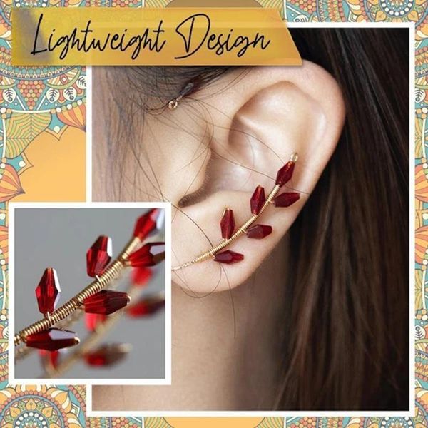 

dangle & chandelier vintage ear cuff earrings women fashion beading hook non-piercing wrap crawler with gift box fs99, Silver