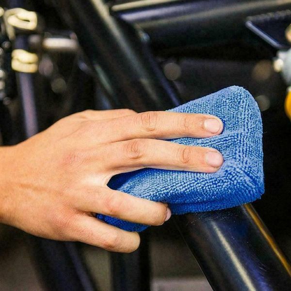 

car sponge microfiber polish soft pads wax 1pcs auto c2m4 12* 8* 4cm blue