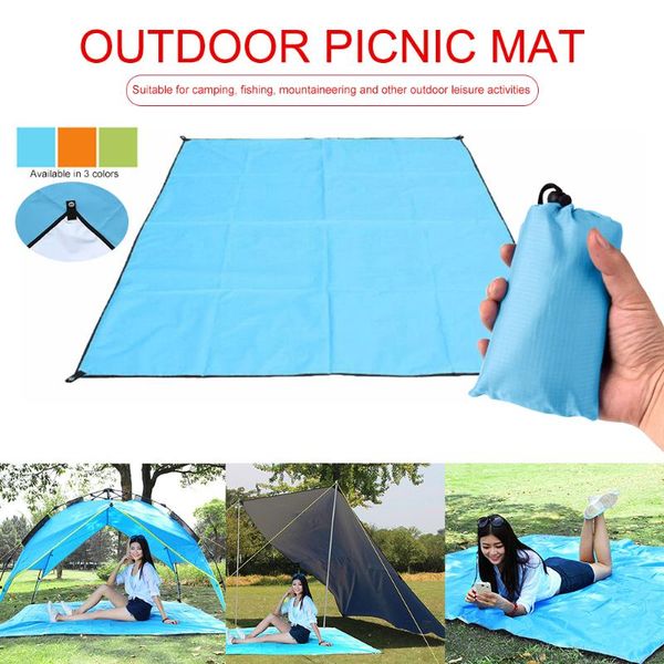 

outdoor camping tent mat multifunctional waterproof travel picnic ground moisture proof hiking beach barbecue blanket pads