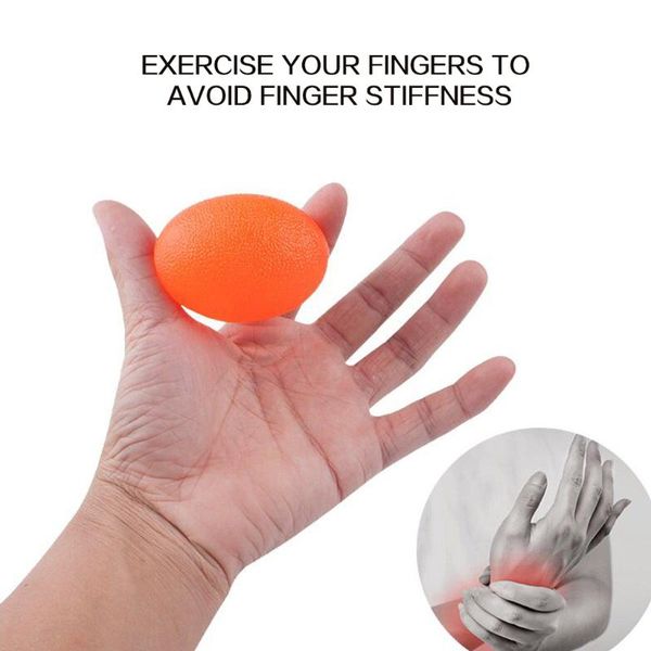 

hand grips worthwhile silica gel grip ball egg men women gym fitness finger heavy exerciser strength muscle recovery gripper trainer
