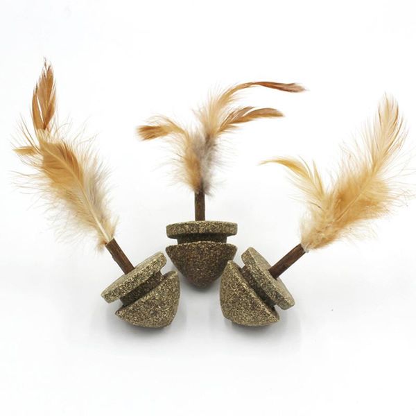 

cat toy catnip vegetable flavor faux feather cats molar toothpaste cleaning teeth silvervine sticks pet supplies toys