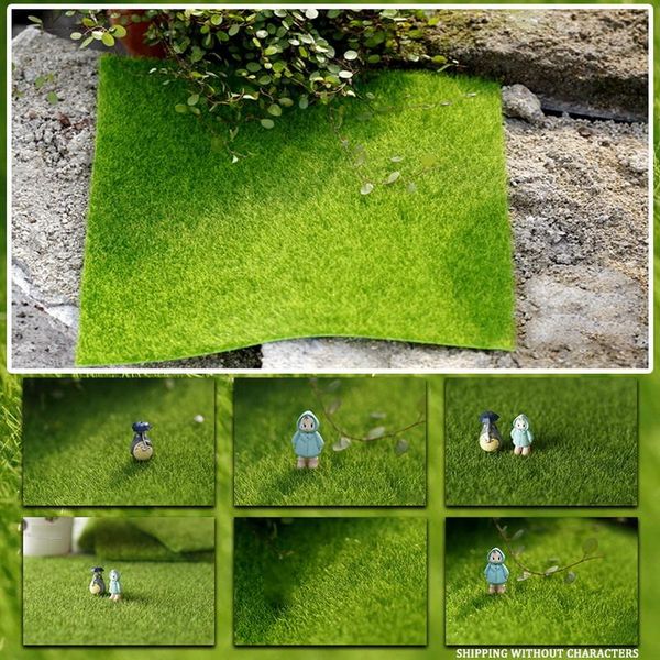 

mayitr grass mat green artificial lawns turf carpets fake sod home garden moss for floor wedding decoration decorative flowers & wreaths