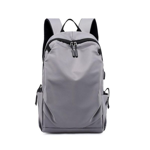 

backpack men fashion trend waterproof oxford textile leisure business zipper buckle travel computer bag
