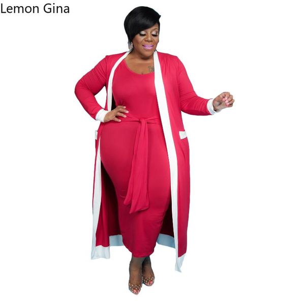 

plus size tracksuits lemon gina large fat casual solid color stripe splicing long sleeve jacket vest skirt suit female, Black