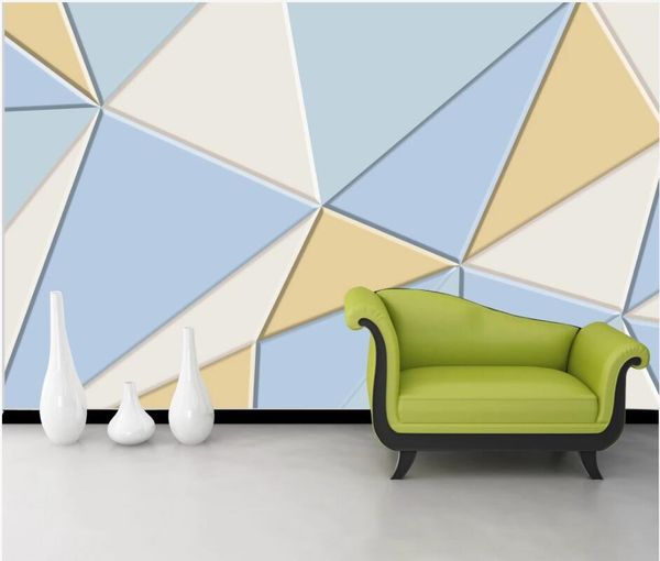 

wallpapers ainyoousem nordic personality 3d solid geometric background wall papier peint papel de parede wallpaper stickers